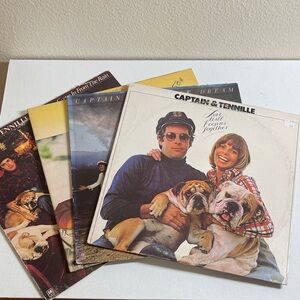 Captain & Tennille Vinyl Record Collection